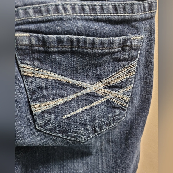 00 Aeropostale Bayla Skinny Jeans Dark Wash - Picture 3 of 10